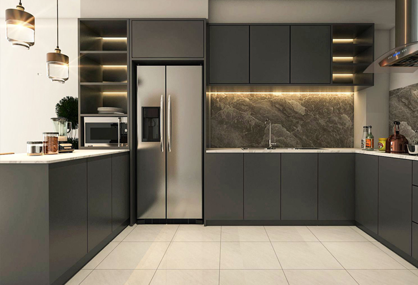 U-Shaped Kitchen